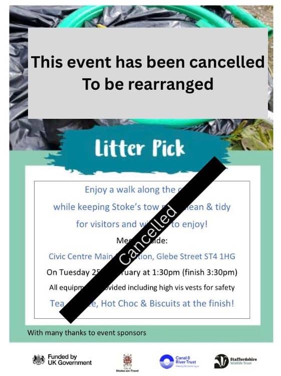 staffs-wildlife-cancelled-litter-pick-feb-25