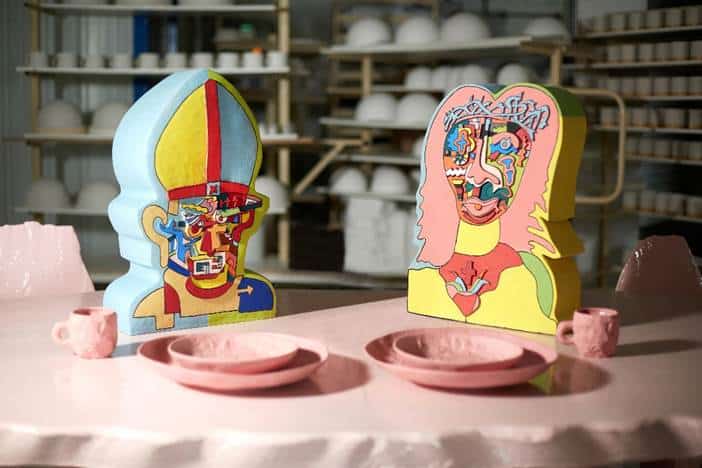 Ceramic Artwork By Robbie Williams On Display At Potteries Museum Ceramic Artwork By Robbie Williams On Display At Potteries Museum