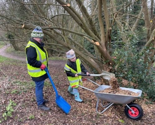 Residents-clearing-walkway-loggerheads-part-of-civic-pride-nul-2025