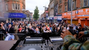 Piccadilly during Centenary Celebrations in 2025 - Photo Credit Stoke-on-Trent City Centre BID Foundry-Festival-2025-Image-By-SOT-BID